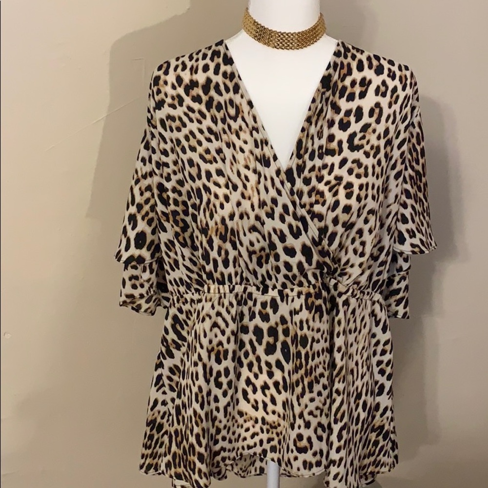 NWT Animal Print Shirt